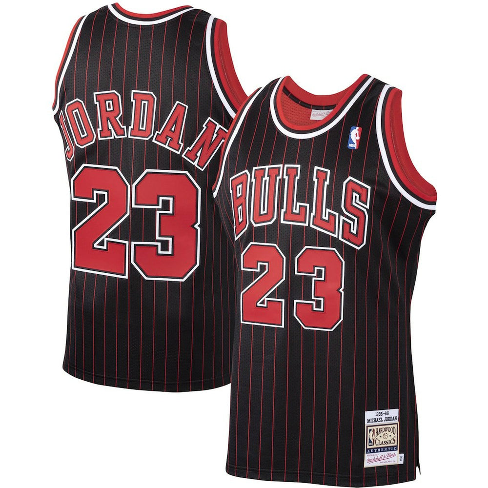NBA Michael Jordan Chicago Bulls 1995/96 Hardwood Classics Authentic Jersey sale - Black
