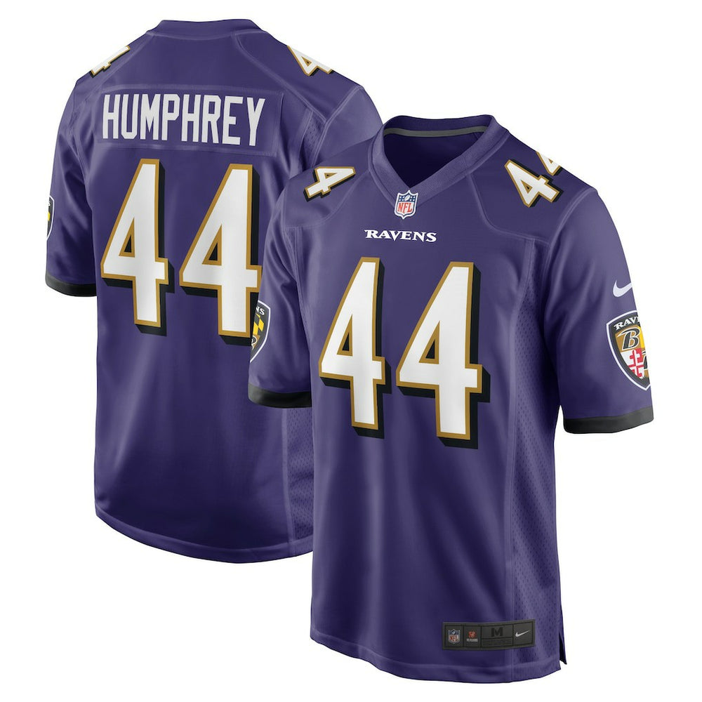 NFL Marlon Humphrey Baltimore Ravens Game Team Jersey - Purple