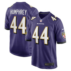 NFL Marlon Humphrey Baltimore Ravens Game Team Jersey - Purple