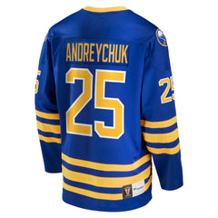 NHL Dave Andreychuk Buffalo Sabres Fanatics Breakaway Retired Player Jersey - Royal