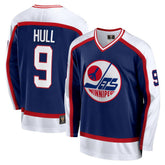 NHL Bobby Hull Winnipeg Jets Fanatics Breakaway Retired Player Jersey - Navy