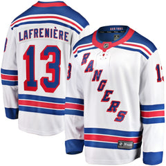 NHL Alexis Lafreniere New York Rangers Fanatics Breakaway Jersey - White
