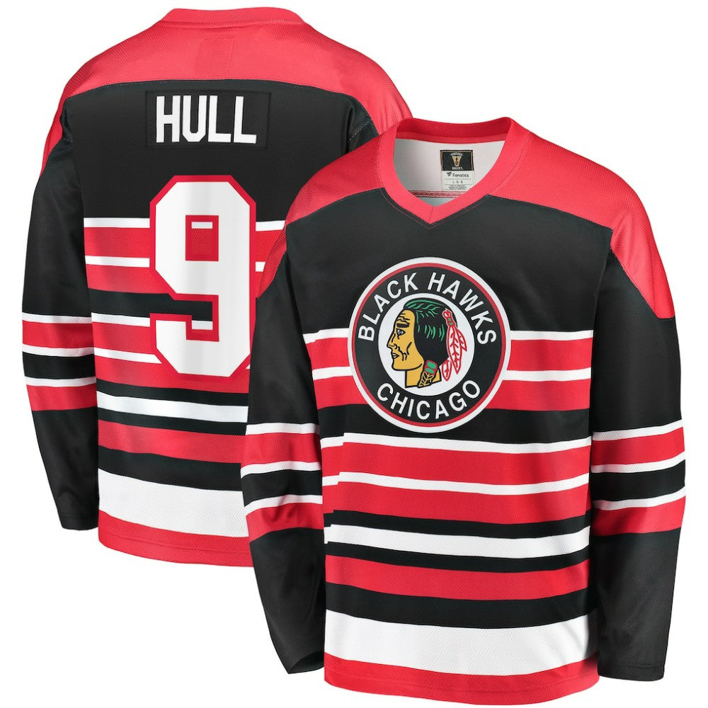 NHL Bobby Hull Chicago Blackhawks Fanatics Premier Breakaway Retired Player Jersey - Red