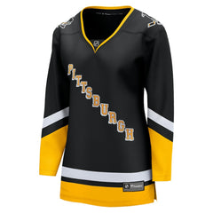 NHL Pittsburgh Penguins Fanatics Women's Alternate Breakaway Jersey - Black