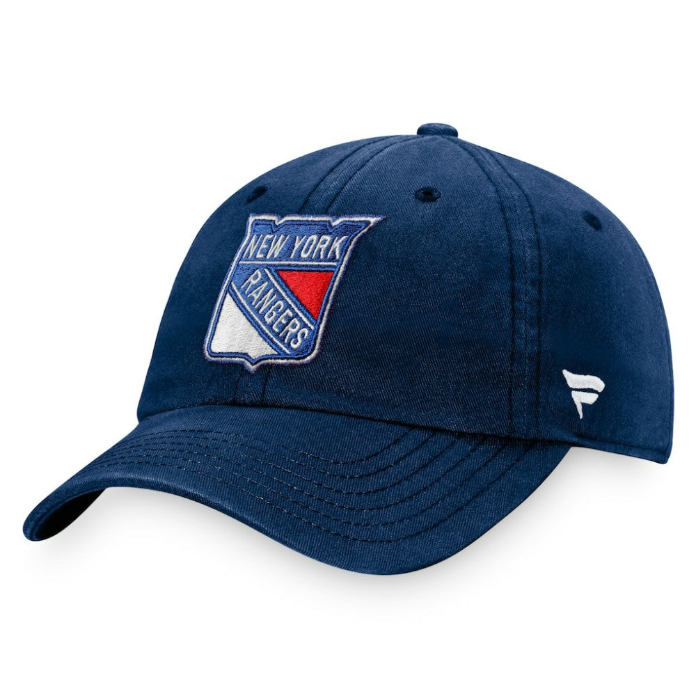 NHL New York Rangers Fanatics Core Primary Logo Adjustable Hat - Navy