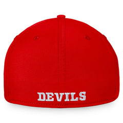 NHL New Jersey Devils Fanatics Core Primary Logo Flex Hat - Red