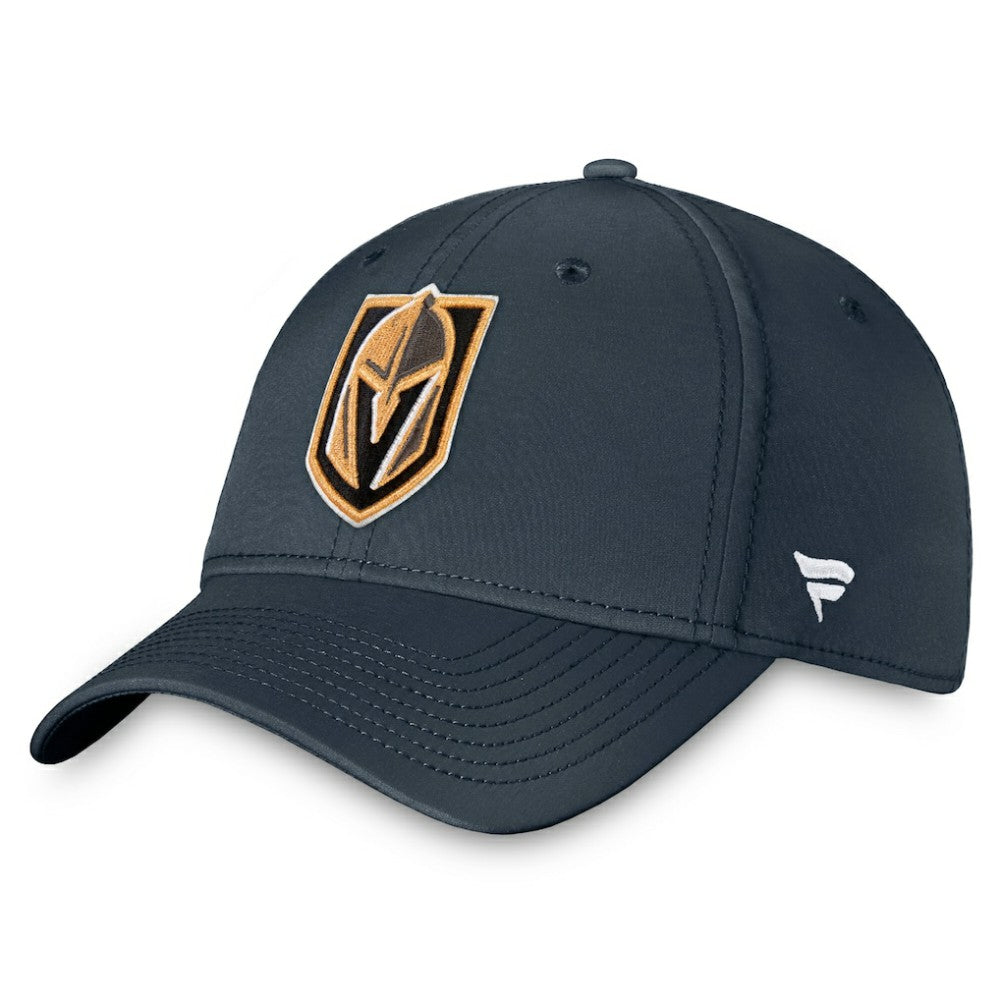 NHL Vegas Golden Knights Fanatics Core Primary Logo Flex Hat - Charcoal