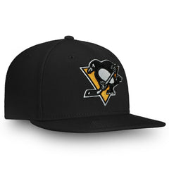 NHL Pittsburgh Penguins Fanatics Primary Logo Snapback Hat - Black
