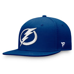 NHL Tampa Bay Lightning Fanatics Primary Logo Snapback Hat - Blue