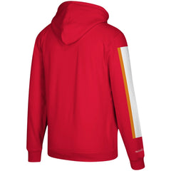Tampa Bay Buccaneers Three Stripe Pullover Hoodie Red