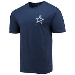 Dallas Cowboys #1 Dad T-Shirt Navy