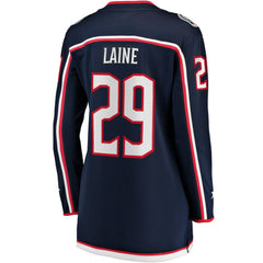 NHL Patrik Laine Columbus Blue Jackets Fanatics Women's Home Breakaway Jersey - Navy