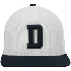 Dallas Cowboys HOOey Logo Snapback Hat White/Navy
