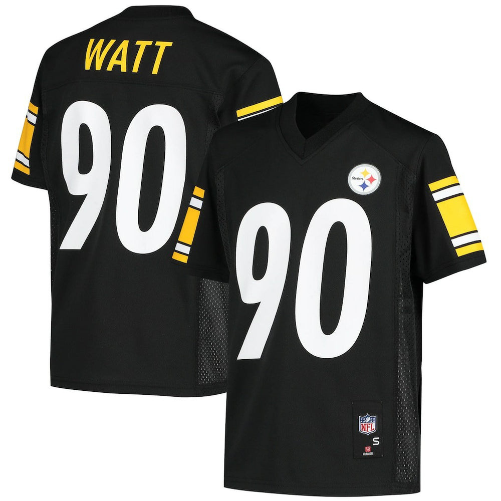 NFL T.J. Watt Pittsburgh Steelers Youth Replica Player Jersey - Black sale
