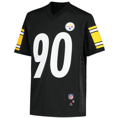 NFL T.J. Watt Pittsburgh Steelers Youth Replica Player Jersey - Black sale