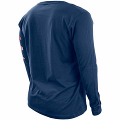Tennessee Titans New Era Hype 2-Hit Long Sleeve T-Shirt Navy