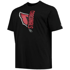 Arizona Cardinals New Era Big & Tall 2-Hit T-Shirt Black