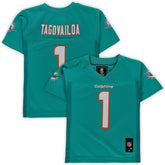NFL Tua Tagovailoa Miami Dolphins Preschool Replica Player Jersey - Aqua on sale