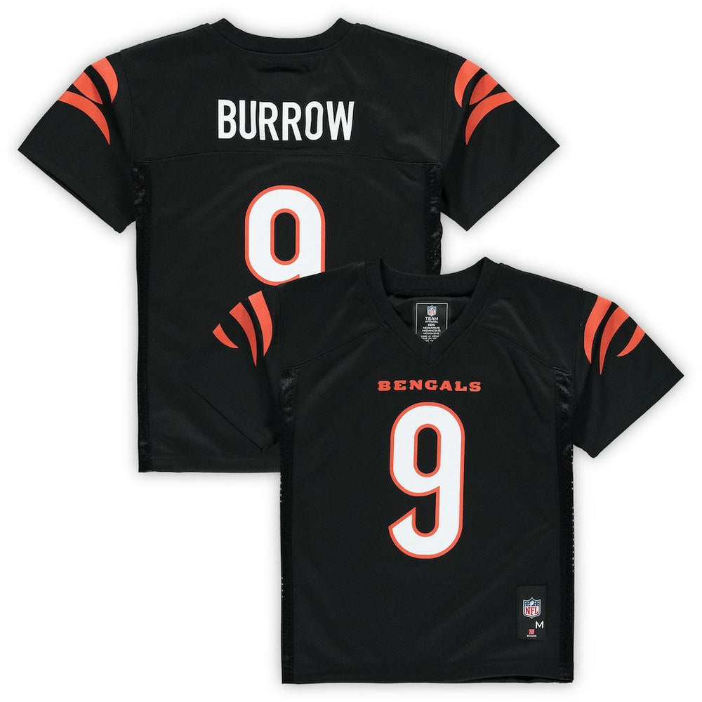 NFL Joe Burrow Cincinnati Bengals Preschool Replica Player Jersey - Black outlet