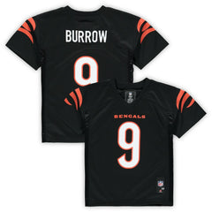 NFL Joe Burrow Cincinnati Bengals Preschool Replica Player Jersey - Black outlet