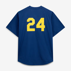 Ken Griffey Jr. Seattle Mariners Mitchell & Ness Big & Tall Cooperstown Collection Mesh Batting Practice Jersey - Royal Jerseys