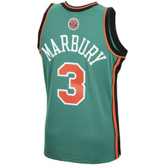 NBA Stephon Marbury New York Knicks 2006/07 Hardwood Classics Swingman Jersey - Green