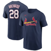 Nolan Arenado St. Louis Cardinals Nike Name & Number T-Shirt - Navy T-shirts