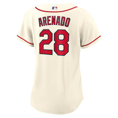 MLB Nolan Arenado St. Louis Cardinals Nike Women's Alternate Replica Player Jersey - Cream