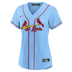 MLB Nolan Arenado St. Louis Cardinals Nike Women's Alternate Replica Player Jersey - Light Blue