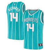 NBA Nick Richards Charlotte Hornets Fast Break Replica Jersey - Icon Edition - Teal