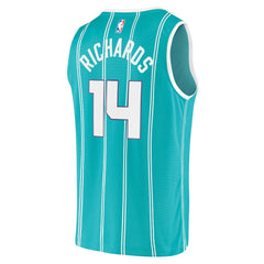 NBA Nick Richards Charlotte Hornets Fast Break Replica Jersey - Icon Edition - Teal