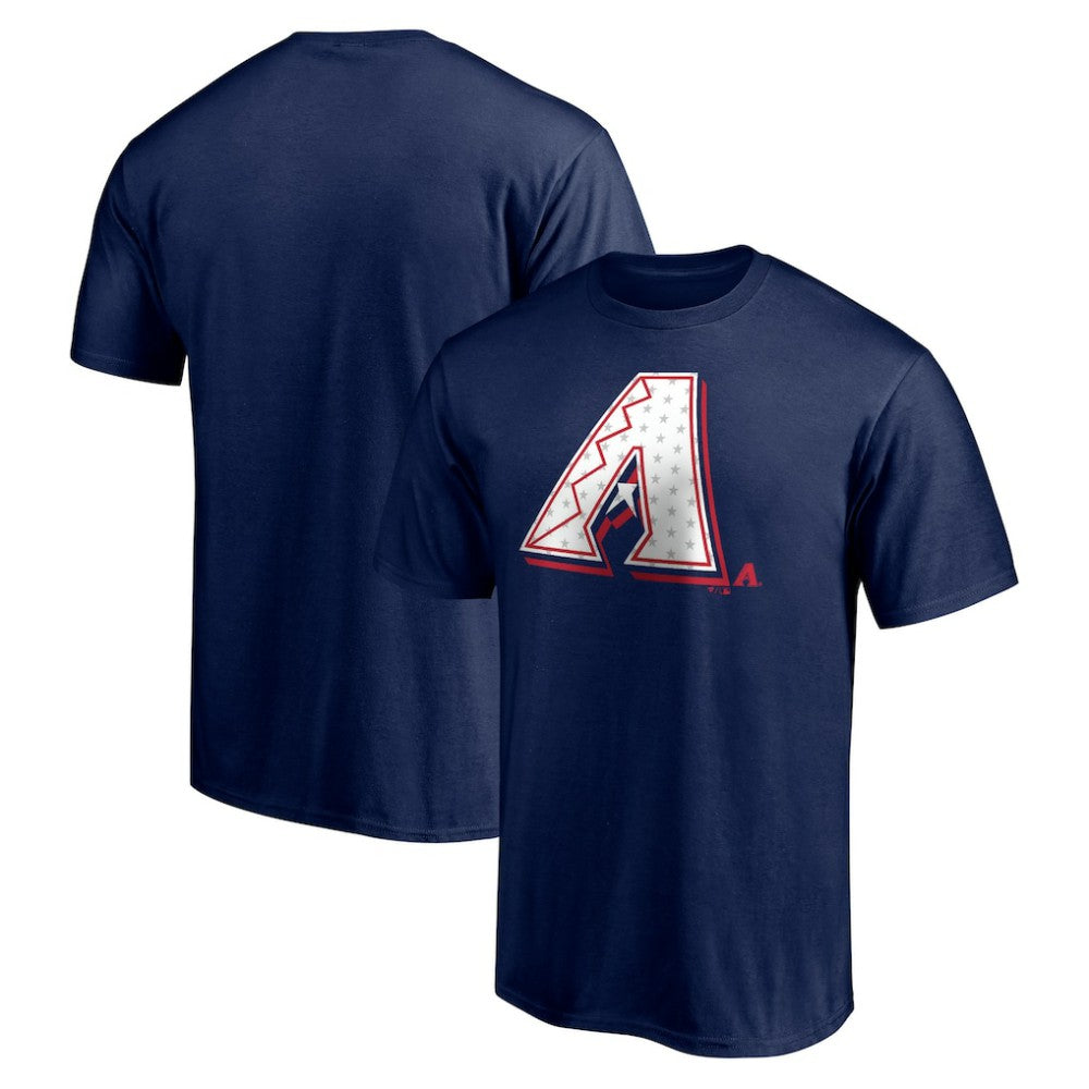 Arizona Diamondbacks Red White and Team T-Shirt - Navy T-shirts