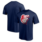 Baltimore Orioles Red White and Team T-Shirt - Navy T-shirts