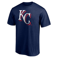 Kansas City Royals Red White and Team T-Shirt - Navy T-shirts