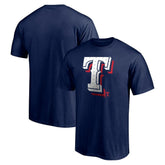 Texas Rangers Red White and Team T-Shirt - Navy T-shirts