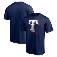 Texas Rangers Red White and Team T-Shirt - Navy T-shirts