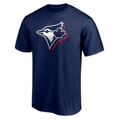 Toronto Blue Jays Red White and Team T-Shirt - Navy T-shirts