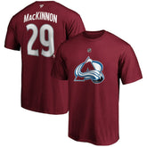 NHL Nathan MacKinnon Colorado Avalanche Fanatics Big & Tall Name & Number T-Shirt - Burgundy