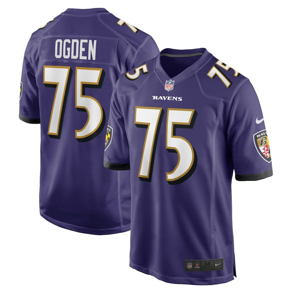 NFL Jonathan Ogden Baltimore Ravens Retired Player Game Jersey - Purple