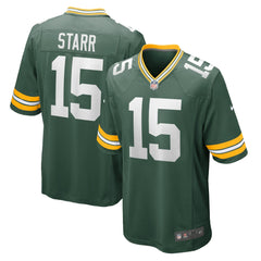 NFL Bart Starr Green Bay Packers Retired Player Game Jersey - Green
