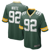 NFL Reggie White Green Bay Packers Retired Player Game Jersey - Green
