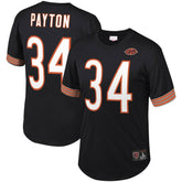 Walter Payton Chicago Bears Retired Player Name & Number Mesh Top Black