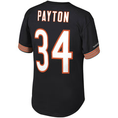 Walter Payton Chicago Bears Retired Player Name & Number Mesh Top Black
