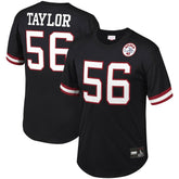 Lawrence Taylor New York Giants Retired Player Name & Number Mesh Top Black