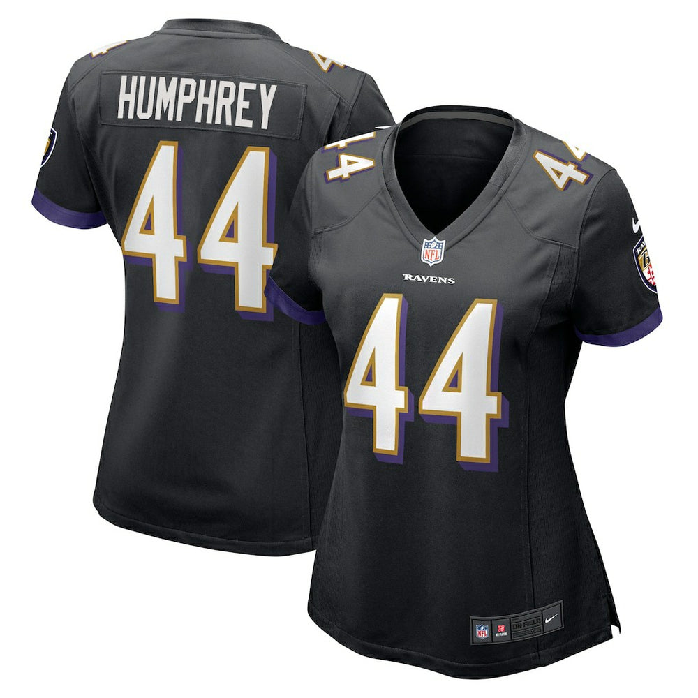 NFL Marlon Humphrey Baltimore Ravens Women's Game Jersey - Black