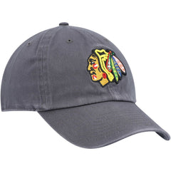 NHL Chicago Blackhawks '47 Clean Up Adjustable Hat - Charcoal