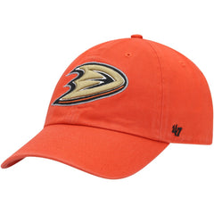 NHL Anaheim Ducks '47 Clean Up Adjustable Hat - Orange