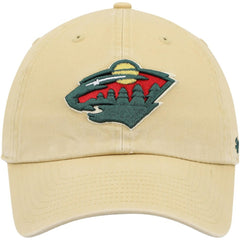 NHL Minnesota Wild '47 Clean Up Adjustable Hat - Gold