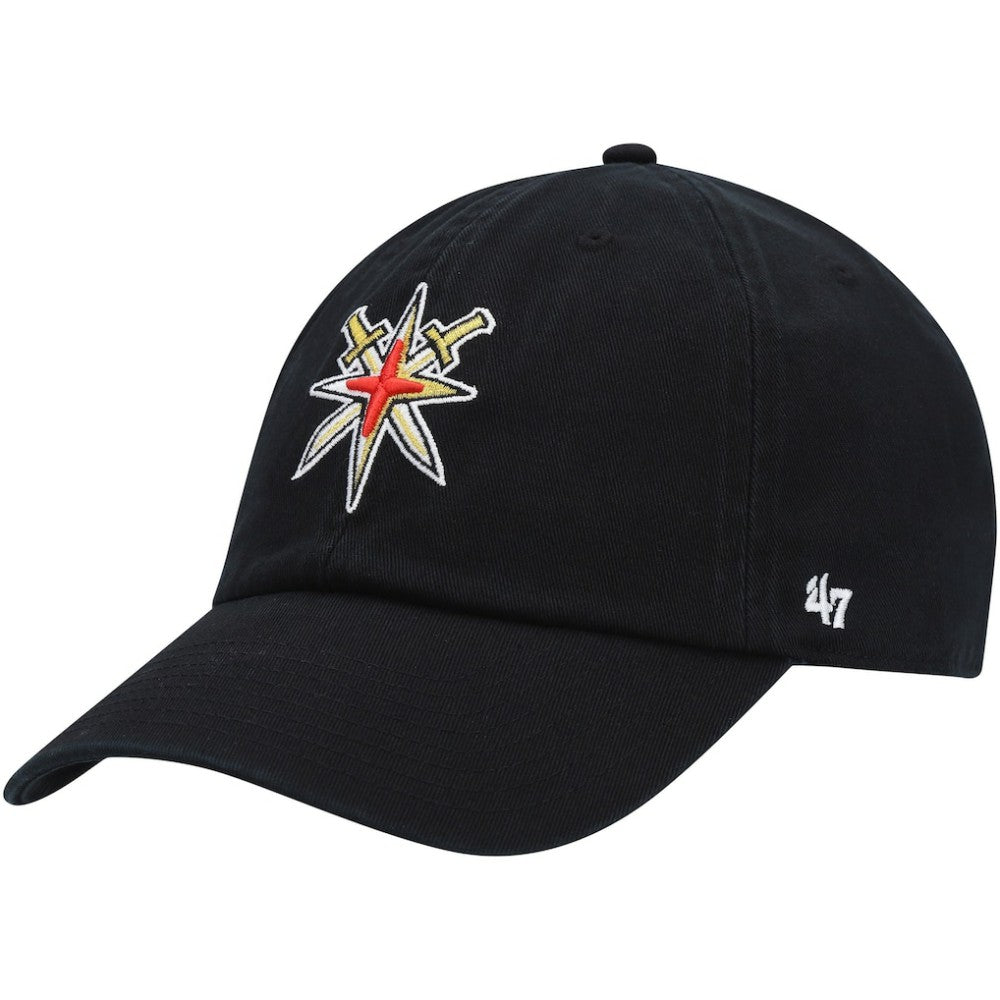NHL Vegas Golden Knights '47 Clean Up Adjustable Hat - Black