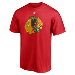 NHL Bobby Hull Chicago Blackhawks Fanatics Authentic Stack Retired Player Nickname & Number T-Shirt - Red